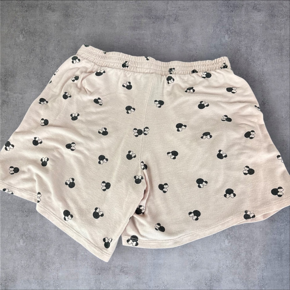 Disney Mickey & Minnie Women’s 2 Piece Shorts Set Pajamas PJ XS Pink (964) - Picture 5 of 14